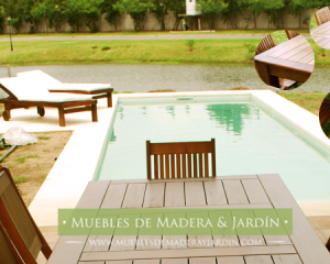 Ambientacion con Sombrillas de Madera para Jardin - El Blog de Muebles de  Madera y Jardin .COM